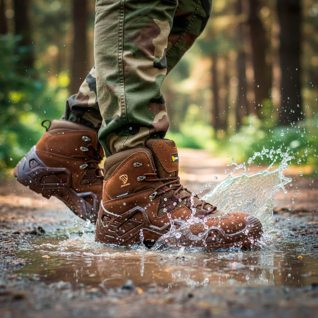 EXPLORER BROWN ANKLE SHOES