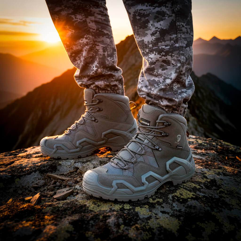 EXPLORER GRAY ANKLE SHOES