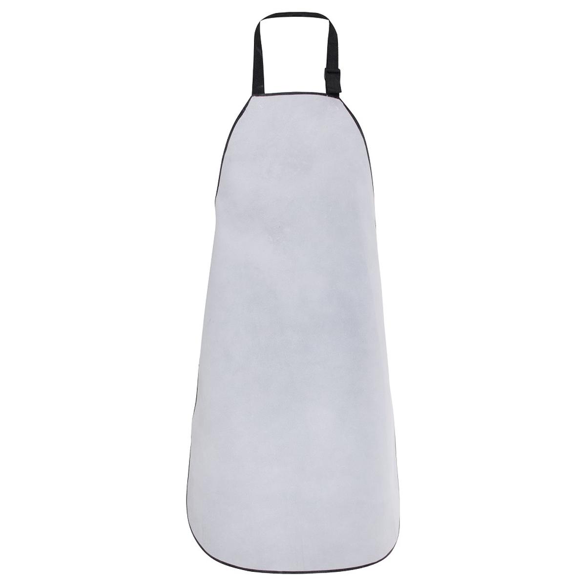 FRONT LEATHER APRON GRAY