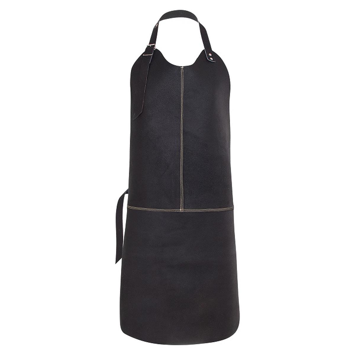 FRONT STITCHED LEATHER APRON