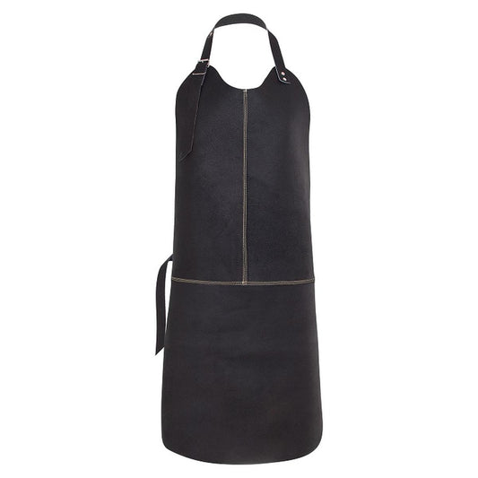 FRONT STITCHED LEATHER APRON