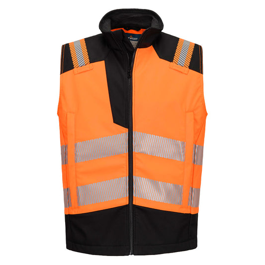 PW3 Modaflame Softshell Hi-Vis FR Gilet