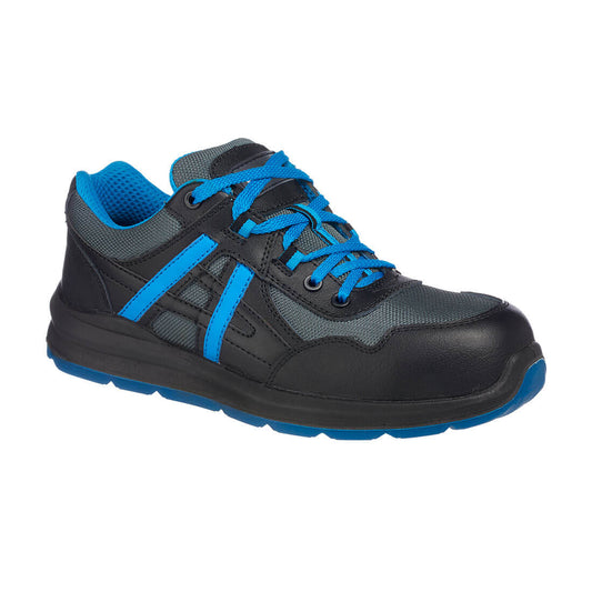 Composite Leather and Mesh Trainer S1P SRC