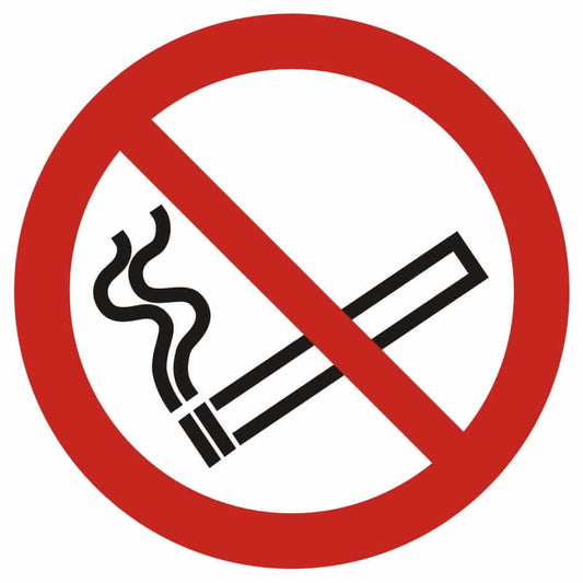 Occupational Health and Safety Sign - Smoking Prohibited - GAP 002 B2 PN