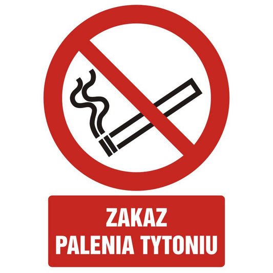 Occupational Health and Safety Sign - No Smoking - GC053 DJ PN