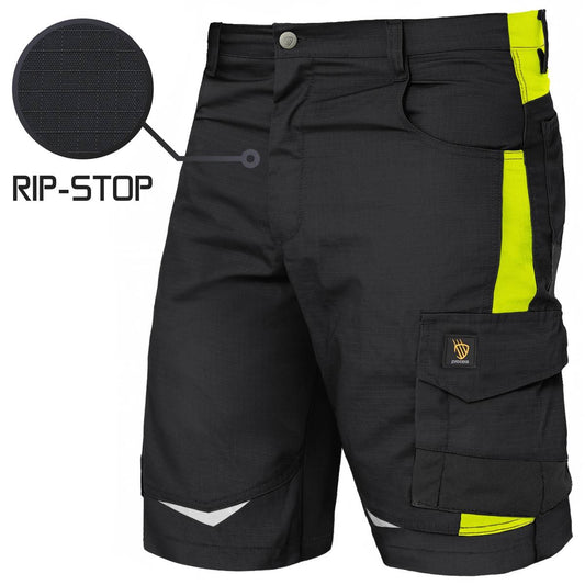 HELICON RIP-STOP BLACK SHORT TROUSERS