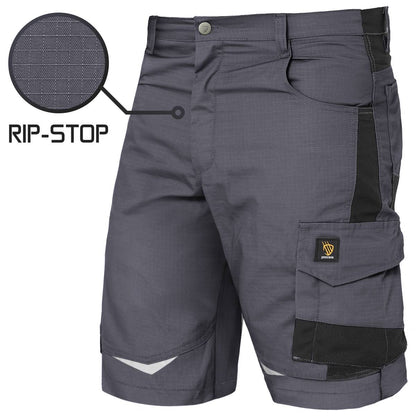 HELICON RIP-STOP GRAY SHORT TROUSERS