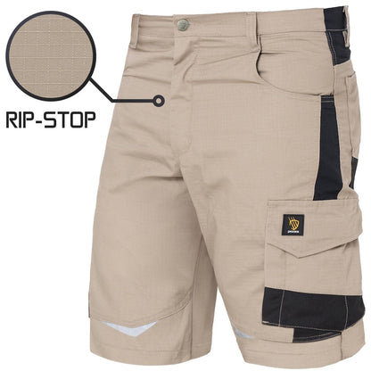 HELICON RIP-STOP KHAKI SHORT TROUSERS