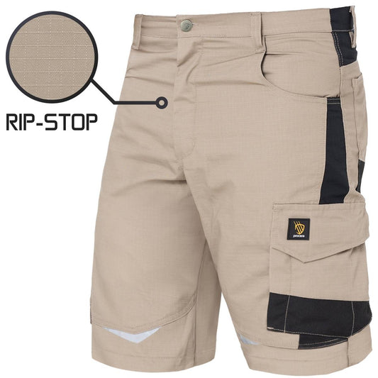 HELICON RIP-STOP KHAKI SHORT TROUSERS
