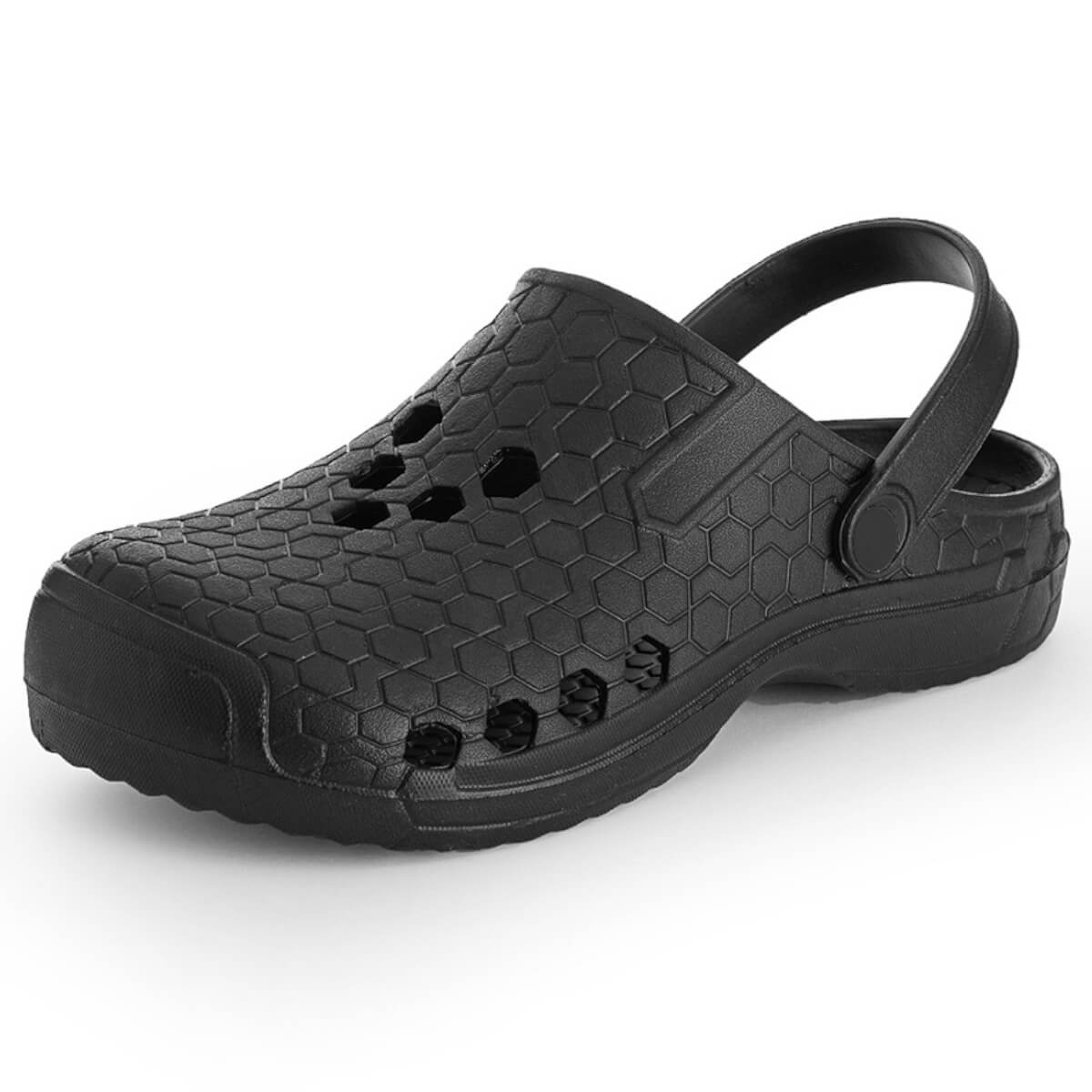 EVA HEXO BLACK FLIP FLOPS