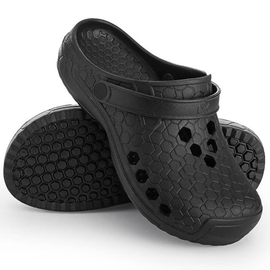 EVA HEXO BLACK FLIP FLOPS