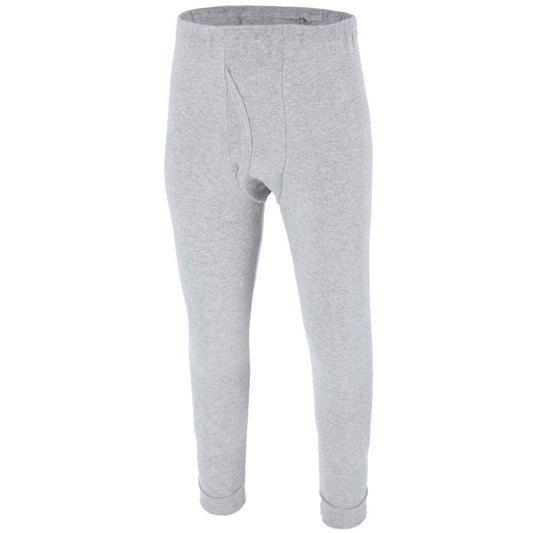 COTTON LONG JOHNS, GRAY COLOR