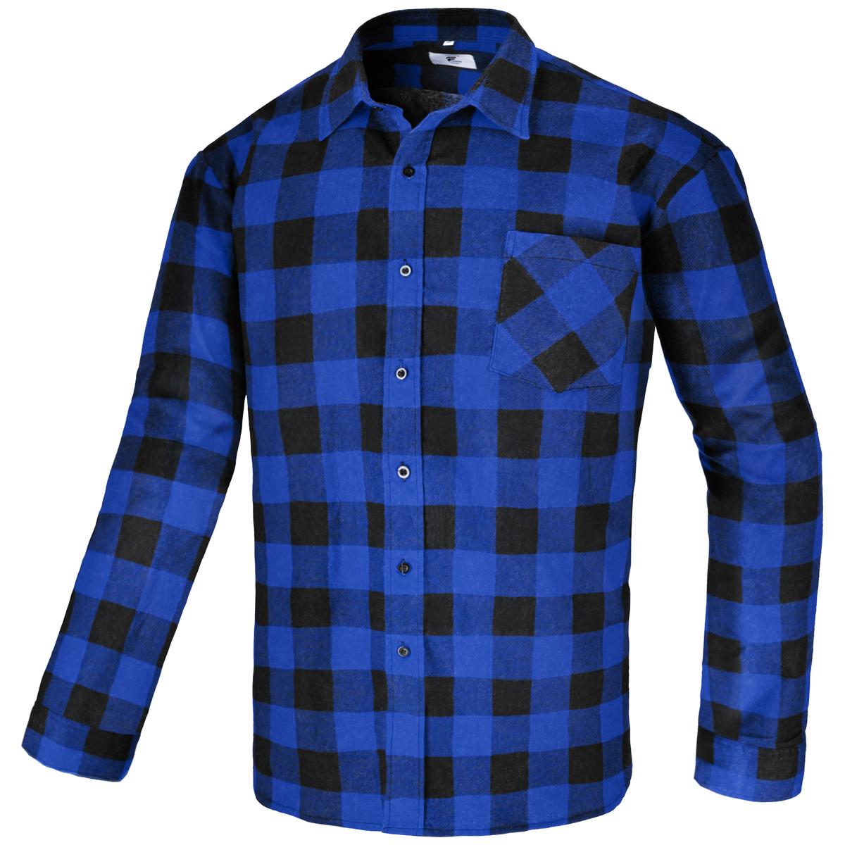 FLANCO BLUE FLANNEL SHIRT