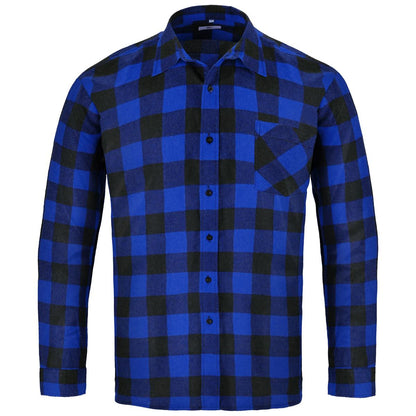 FLANCO BLUE FLANNEL SHIRT