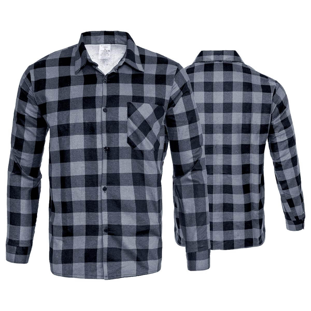 GREY FLANNEL SHIRT