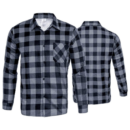 GREY FLANNEL SHIRT