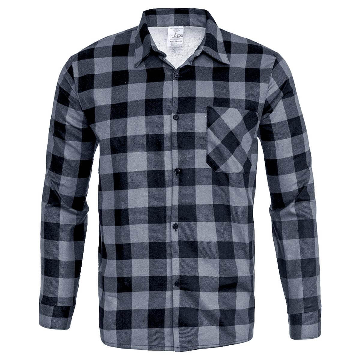 GREY FLANNEL SHIRT