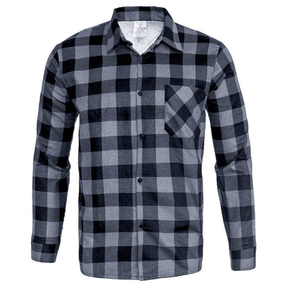 GREY FLANNEL SHIRT