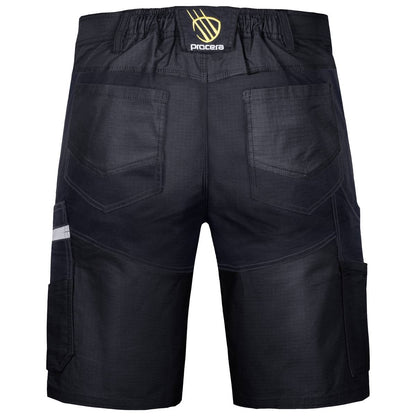 LANDER SPANDEX BLACK SHORT TROUSERS