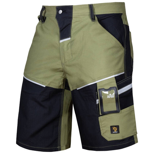 LANDER SPANDEX GREEN SHORT TROUSERS