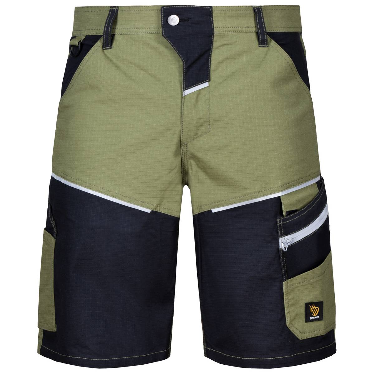 LANDER SPANDEX GREEN SHORT TROUSERS