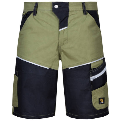 LANDER SPANDEX GREEN SHORT TROUSERS