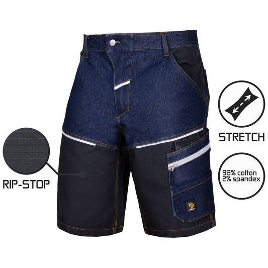 LANDER SPANDEX JEANS SHORT TROUSERS