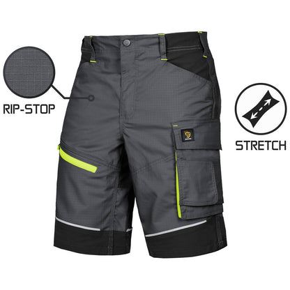 LIDO SPANDEX GRAY SHORT TROUSERS