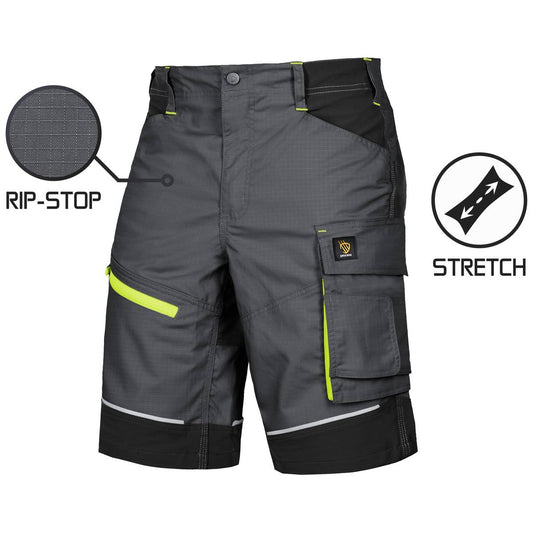 LIDO SPANDEX GRAY SHORT TROUSERS