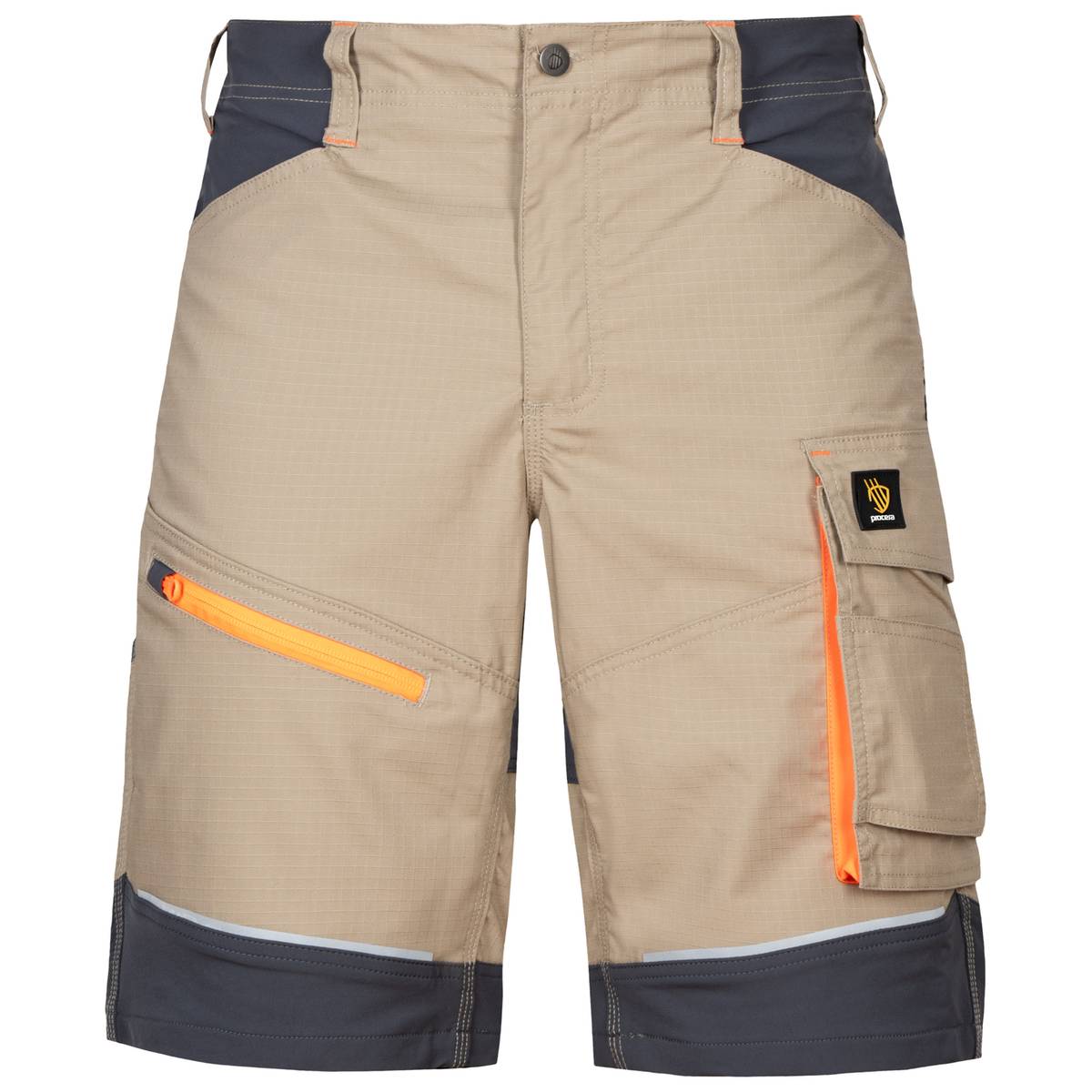 LIDO SPANDEX KHAKI SHORT TROUSERS