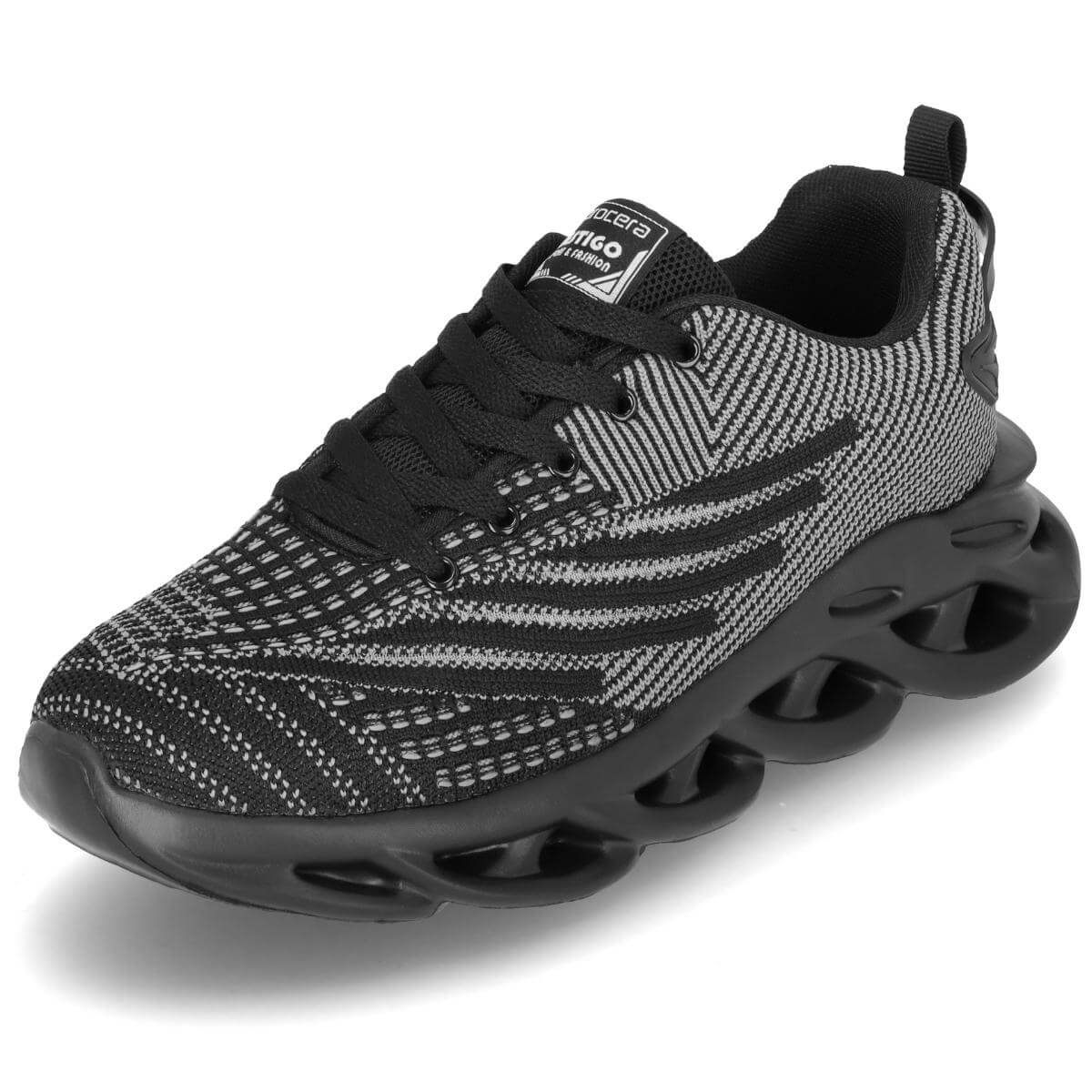 NESTIGO LEISURE SHOES BLACK/GRAY