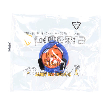 NEW SILENT EARPLUGS EC-1001A-C - 1 PACK