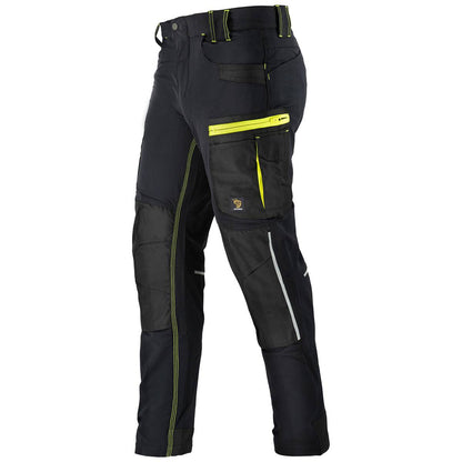 NEXUS ELASTIC WAIST TROUSERS BLACK