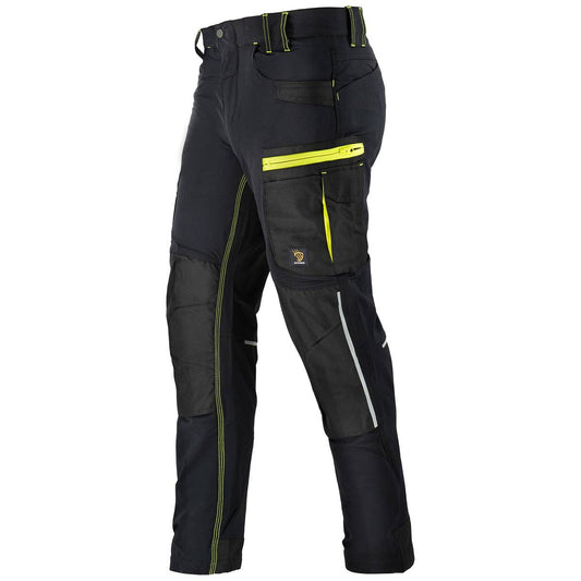 NEXUS ELASTIC WAIST TROUSERS BLACK