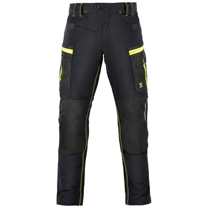 NEXUS ELASTIC WAIST TROUSERS BLACK