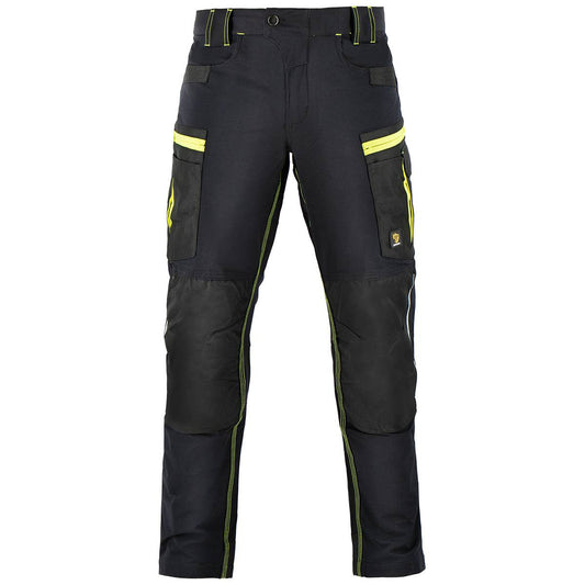 NEXUS ELASTIC WAIST TROUSERS BLACK