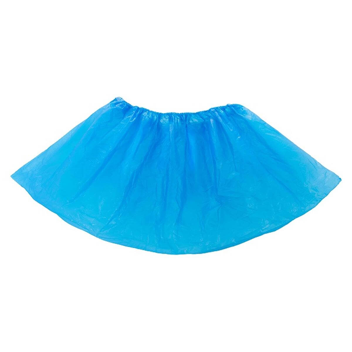 CPE FOIL SHOE COVERS, PACK OF 100 PCS