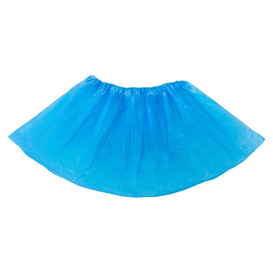 CPE FOIL SHOE COVERS, PACK OF 100 PCS