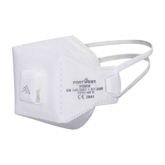 EAGLE PRO FFP3 Valved Dolomite Fold Flat Respirator (Pk10)