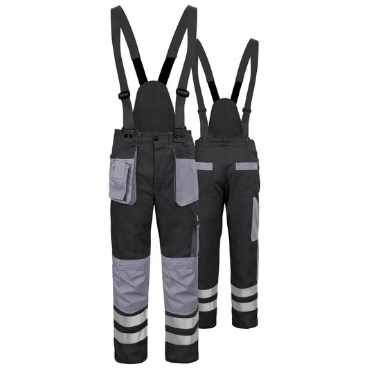 PROMAN DUAL COTTON 250 WAIST TROUSERS GRAY