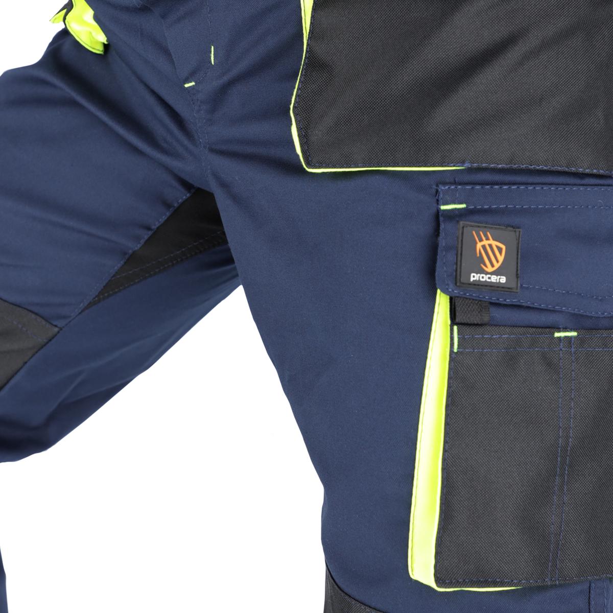 PROMAN STRETCH 250 NAVY BLUE DUNGAREES