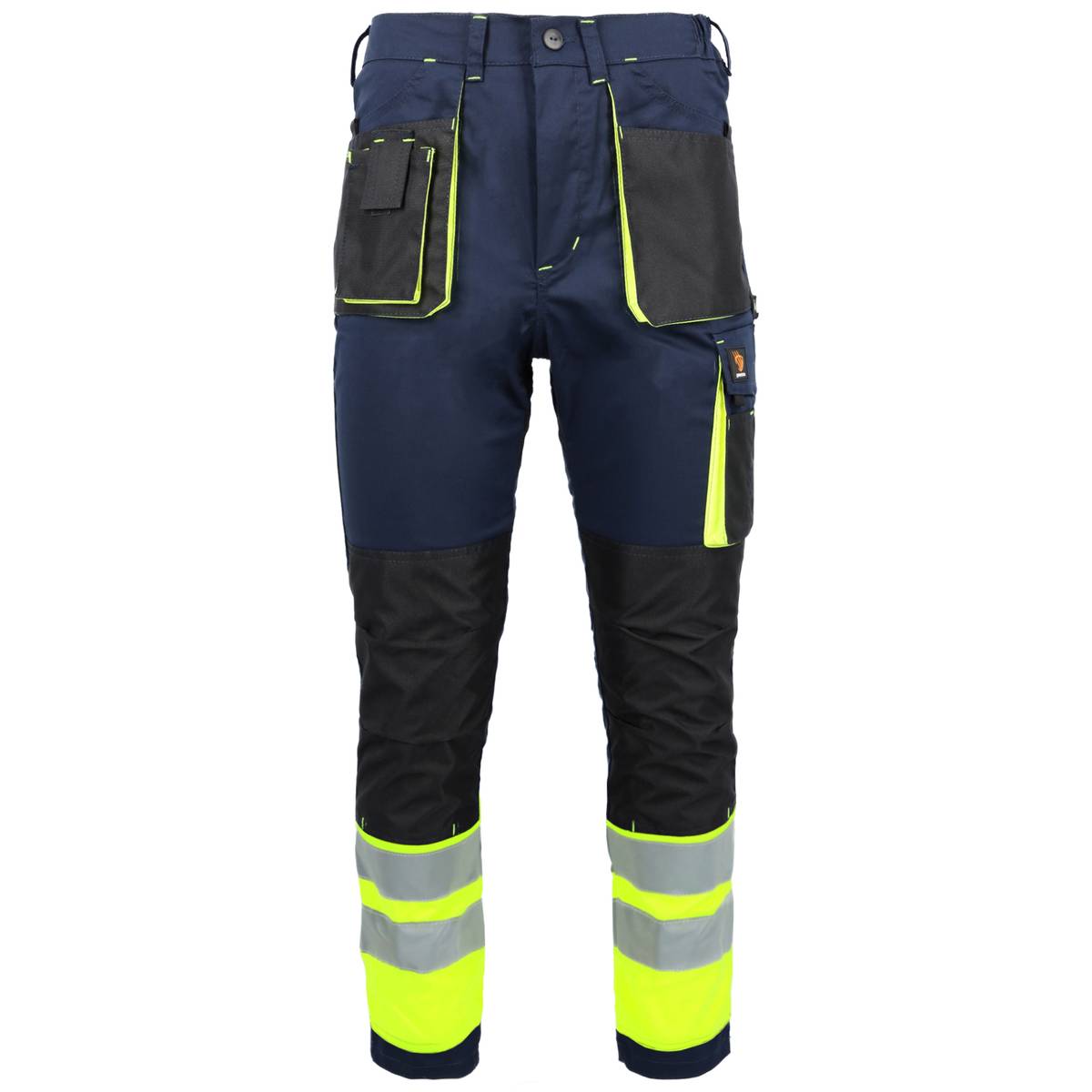 PROMAN STRETCH 250 NAVY BLUE HV WAIST TROUSERS