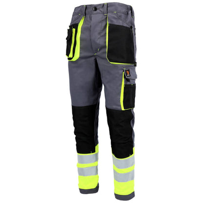 PROMAN STRETCH 250 WAIST TROUSERS GREY HV