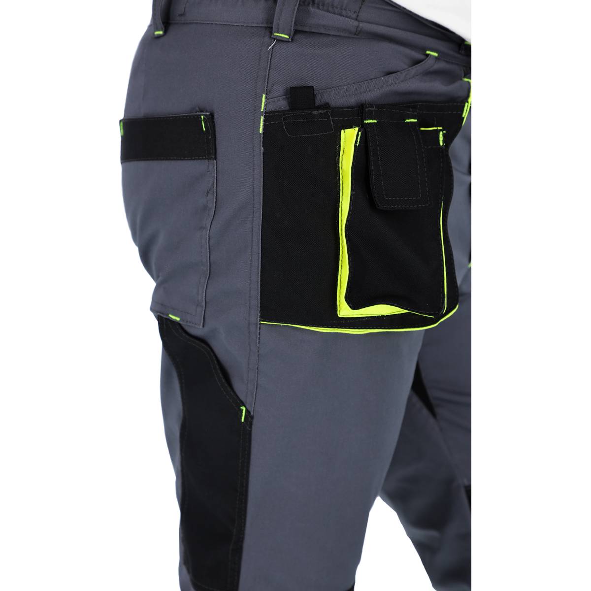 PROMAN STRETCH 250 WAIST TROUSERS GREY HV