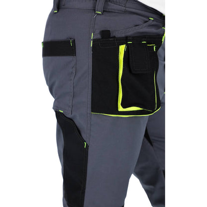 PROMAN STRETCH 250 WAIST TROUSERS GREY HV
