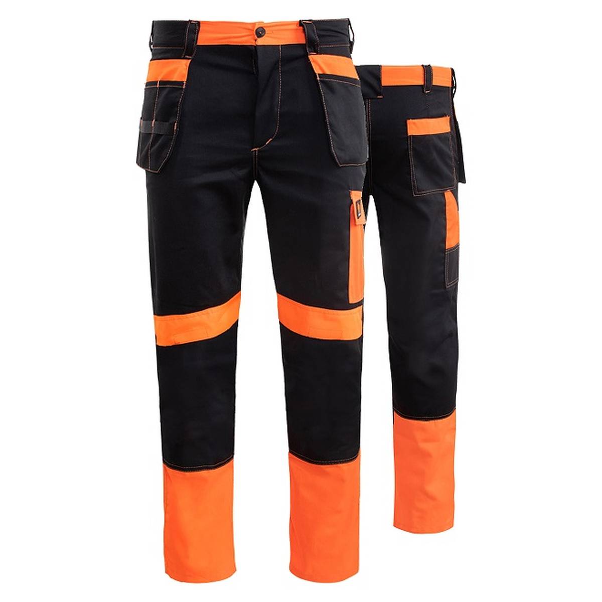PROMONTER 260 WAIST TROUSERS BLACK AND ORANGE HVP