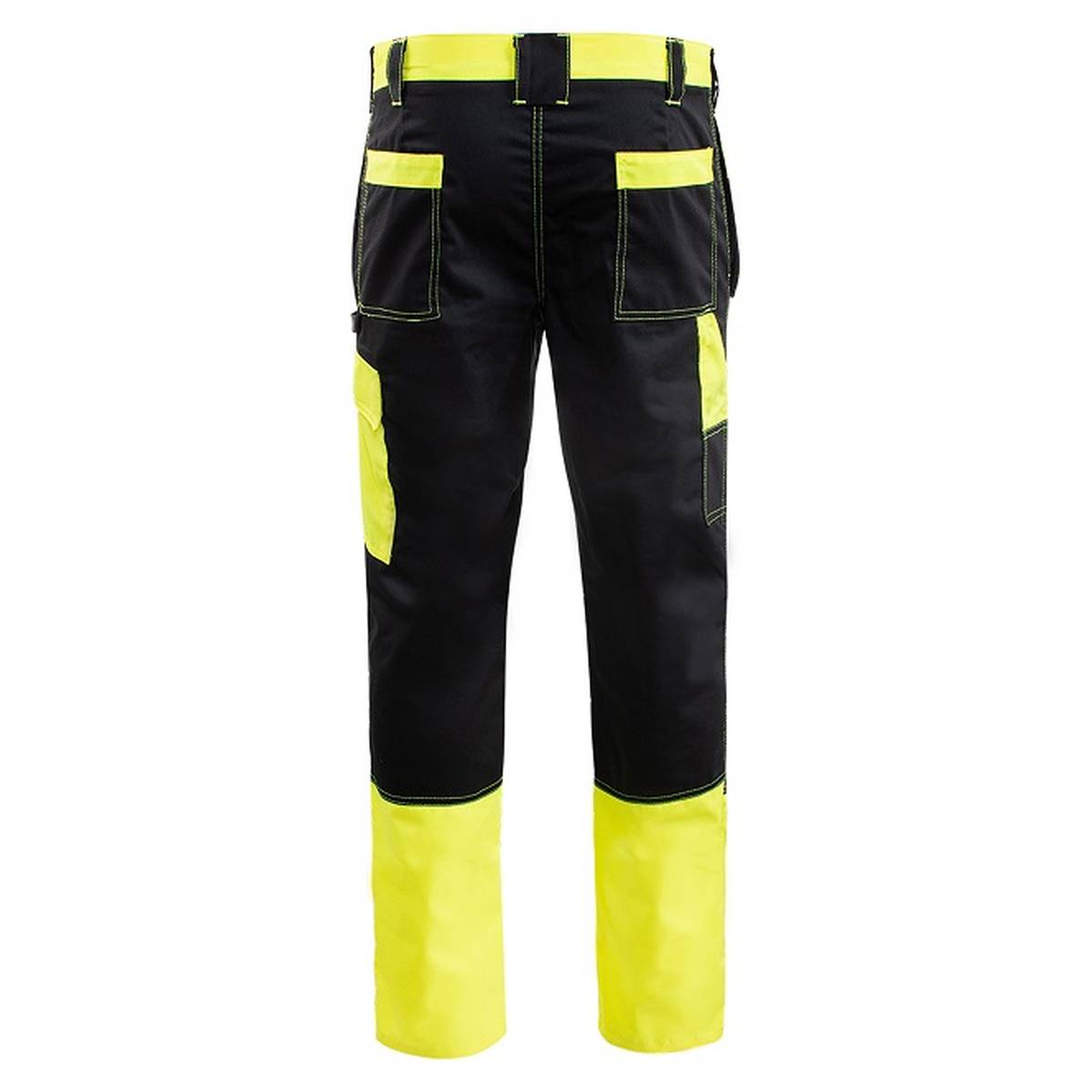 PROMONTER 260 WAIST TROUSERS BLACK AND YELLOW HV
