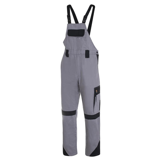 PROPLUS LIGHT GREY-BLACK DUNGAREES
