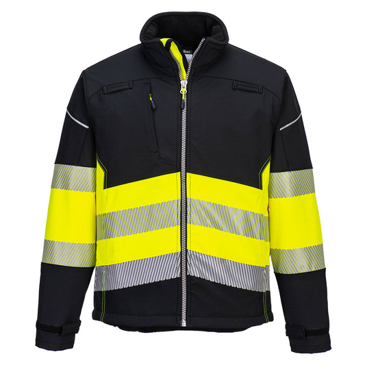 PW3 Hi-Vis Class 1 Softshell (3L)