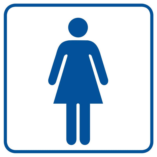 SIGN - WOMEN'S TOILET - RA015 B2 PN